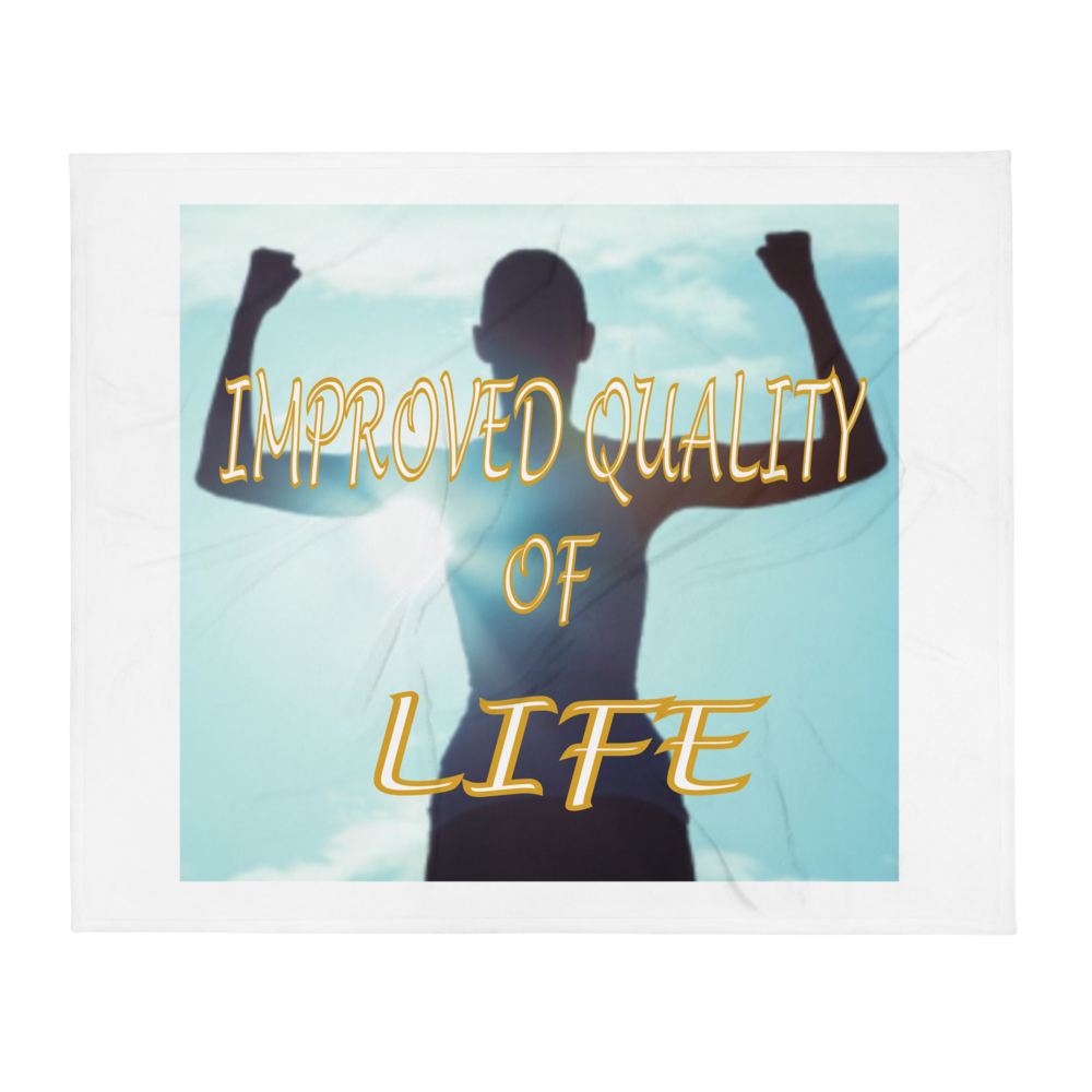 Improved Quality of Life Throw Blanket