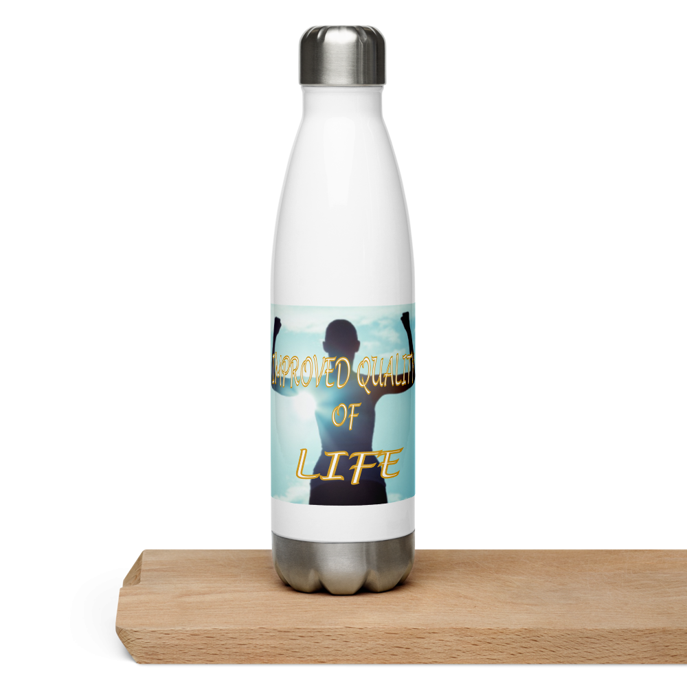 Improved Quality of Life Stainless Steel Water Bottle