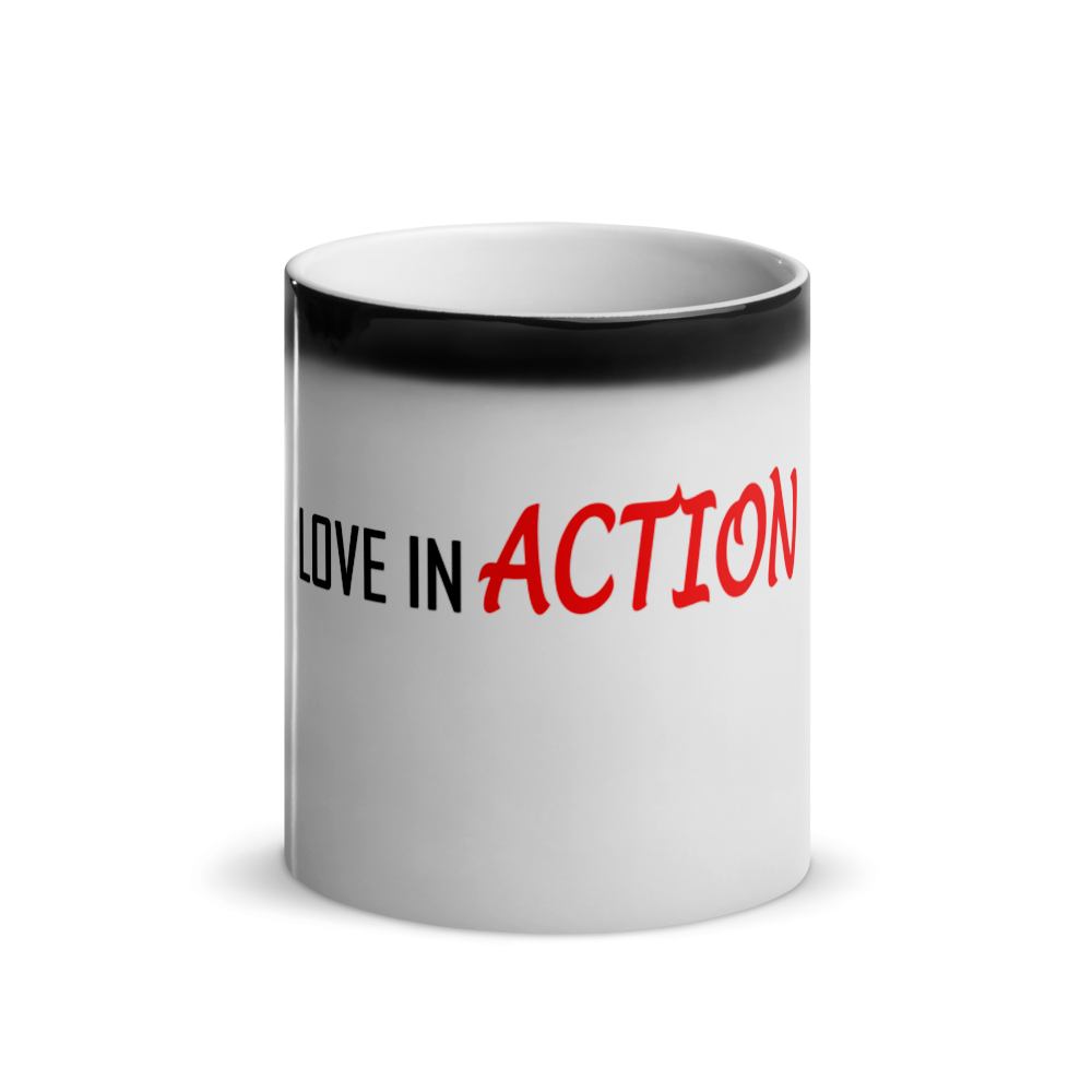 Love in Action Glossy Mug