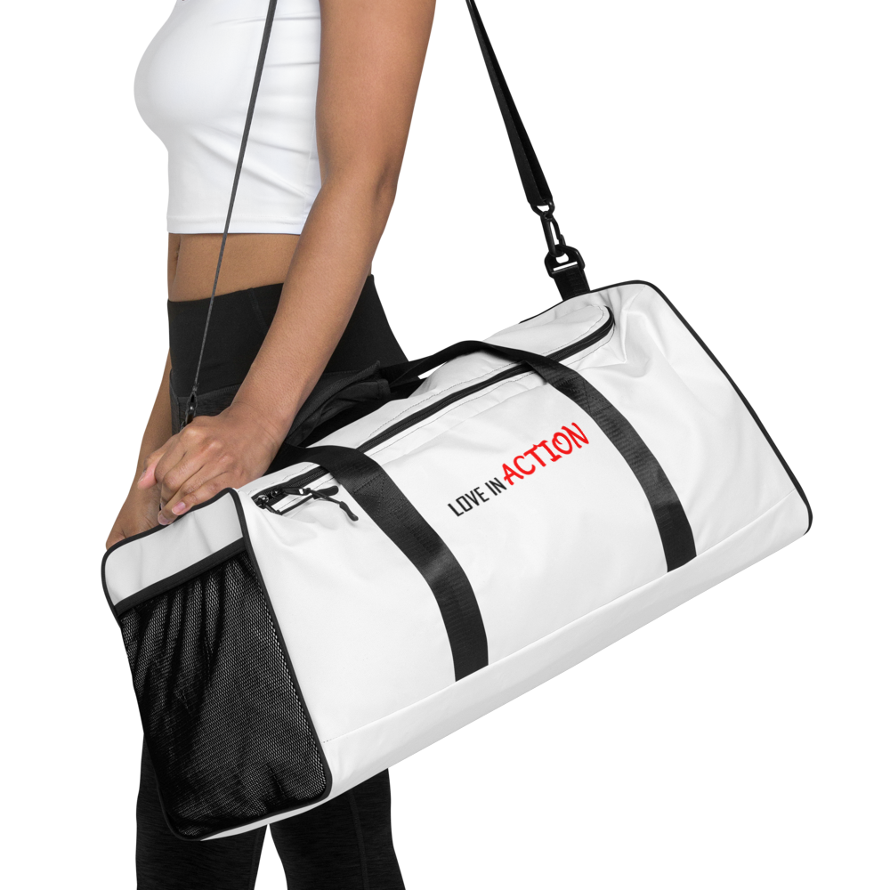 Love in Action Duffle Bag
