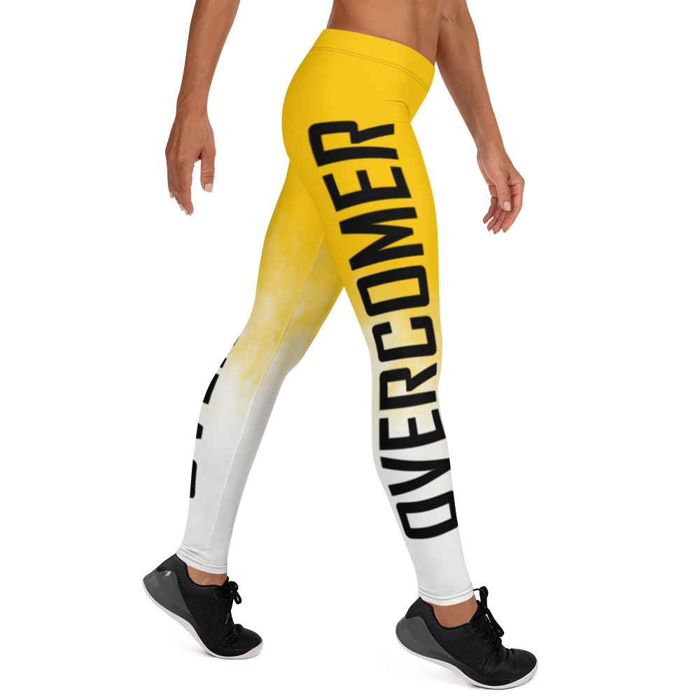 Overcomer - Golden Fade Leggings - For Her