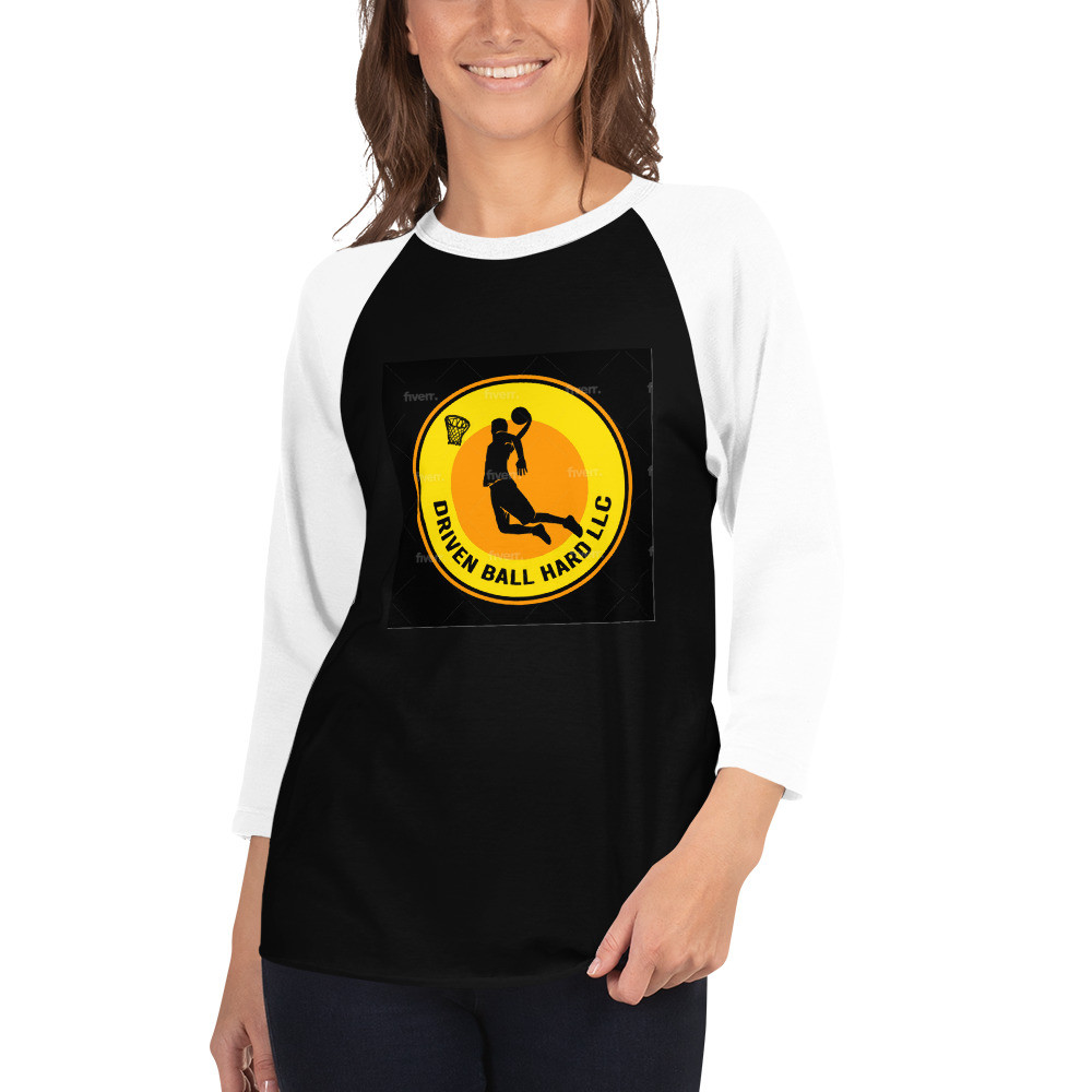 DRIVENBALLHARD LLC 3/4 Sleeve Raglan Shirt