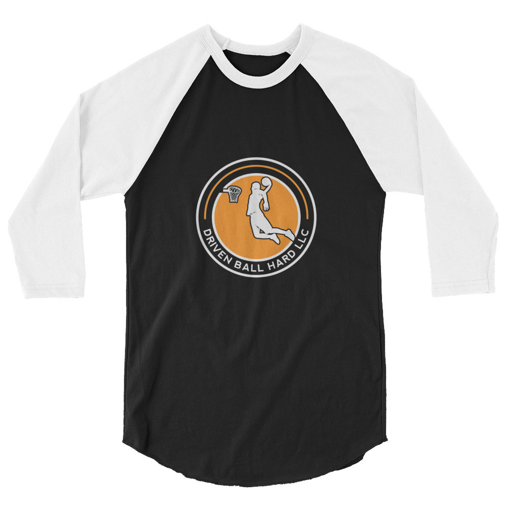 DRIVENBALLHARDLLC 3/4 sleeve raglan shirt