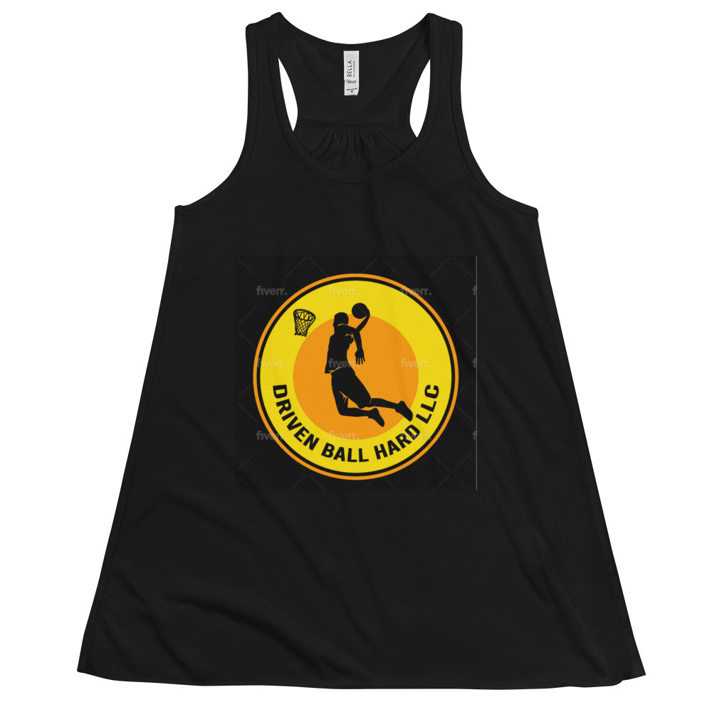 DRIVENBALLHARDLLC Women's Flowy Racerback Tank