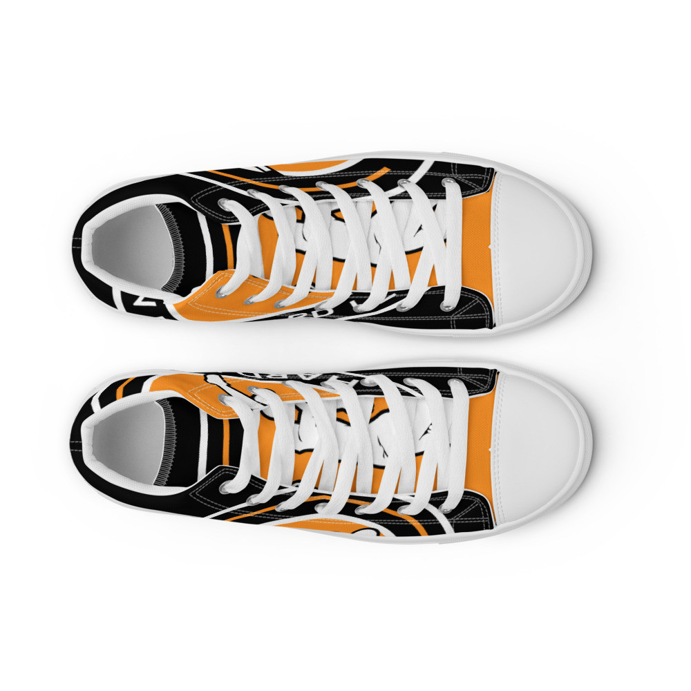 Men’s high top canvas shoes