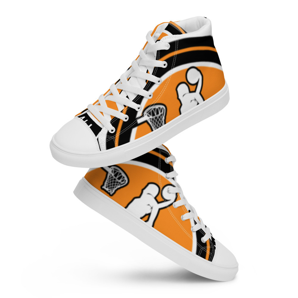 Women’s high top canvas shoes