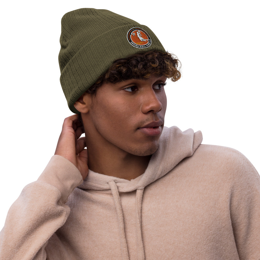 Drivenballhard LLC-Recycled cuffed beanie