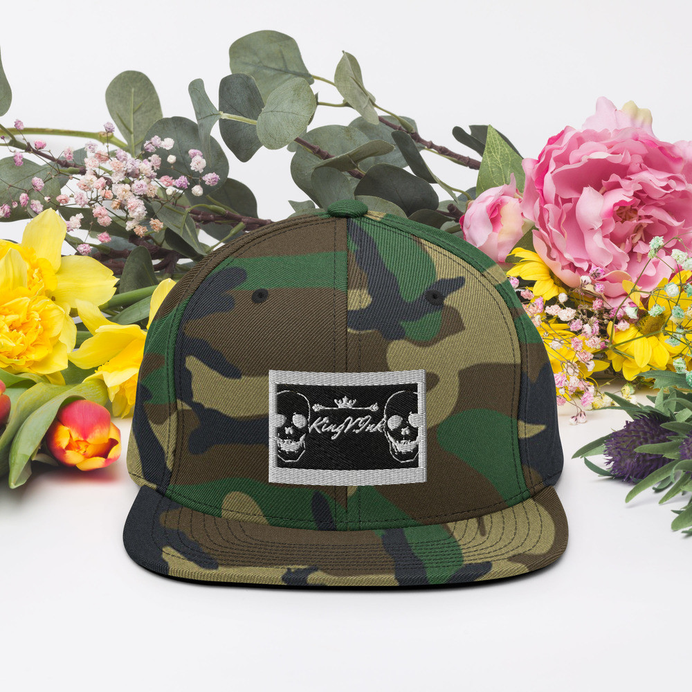 KingV.Ink Snapback Hat