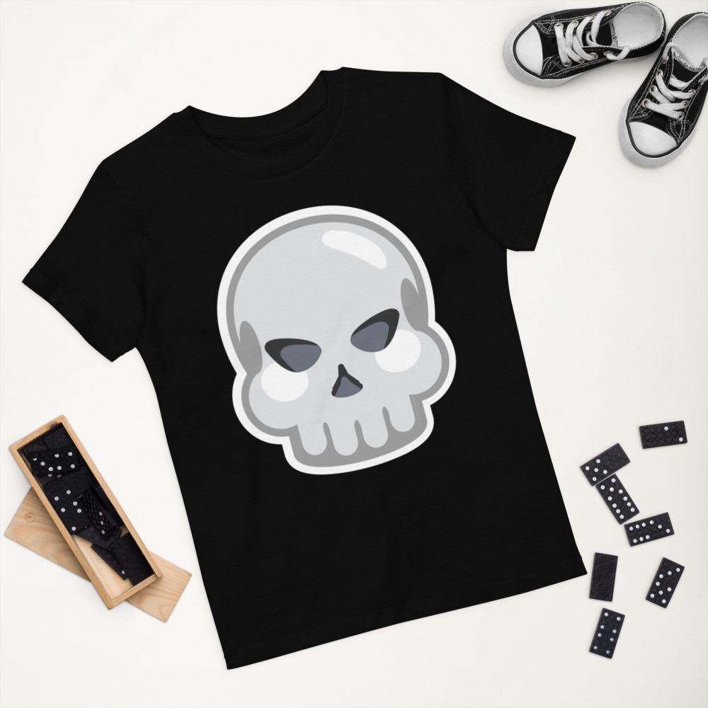 Organic cotton Skull kids t-shirt