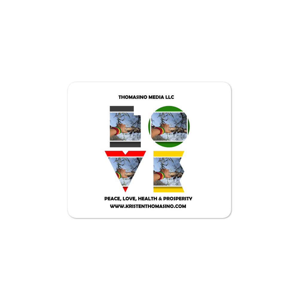 Love Stickers Thomasino Media Logo  Spread the Love