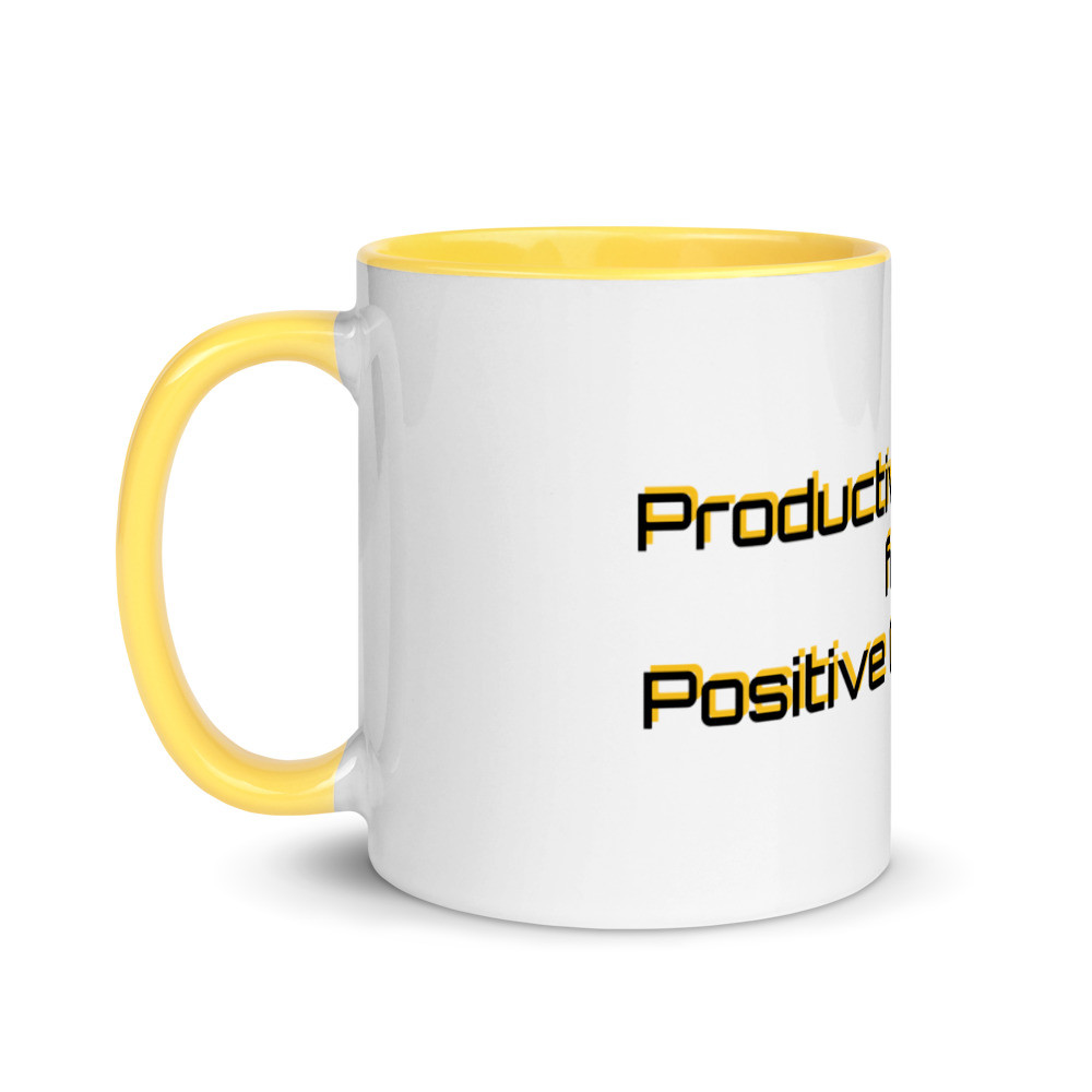 Productive Actions for Positive Outcomes Mug