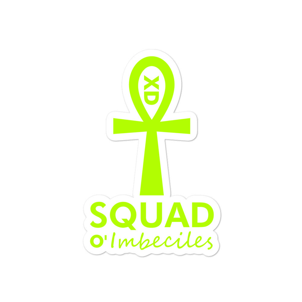 HAPPY ANKH BUBBLE-FREE STICKERS