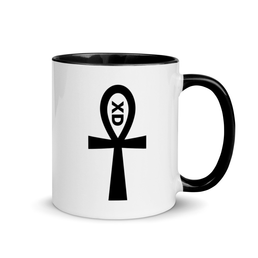 HAPPY ANKH COLORED MUG