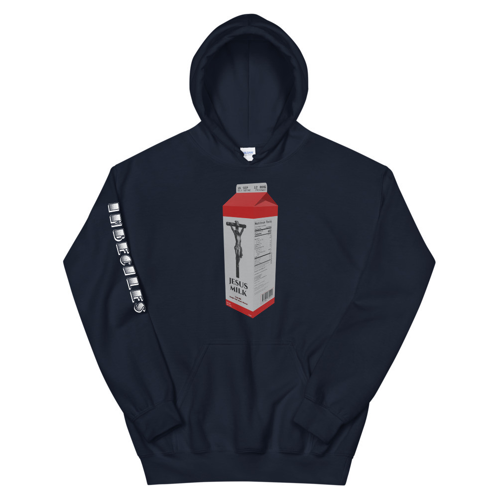 JESUS MILK UNISEX HOODIE