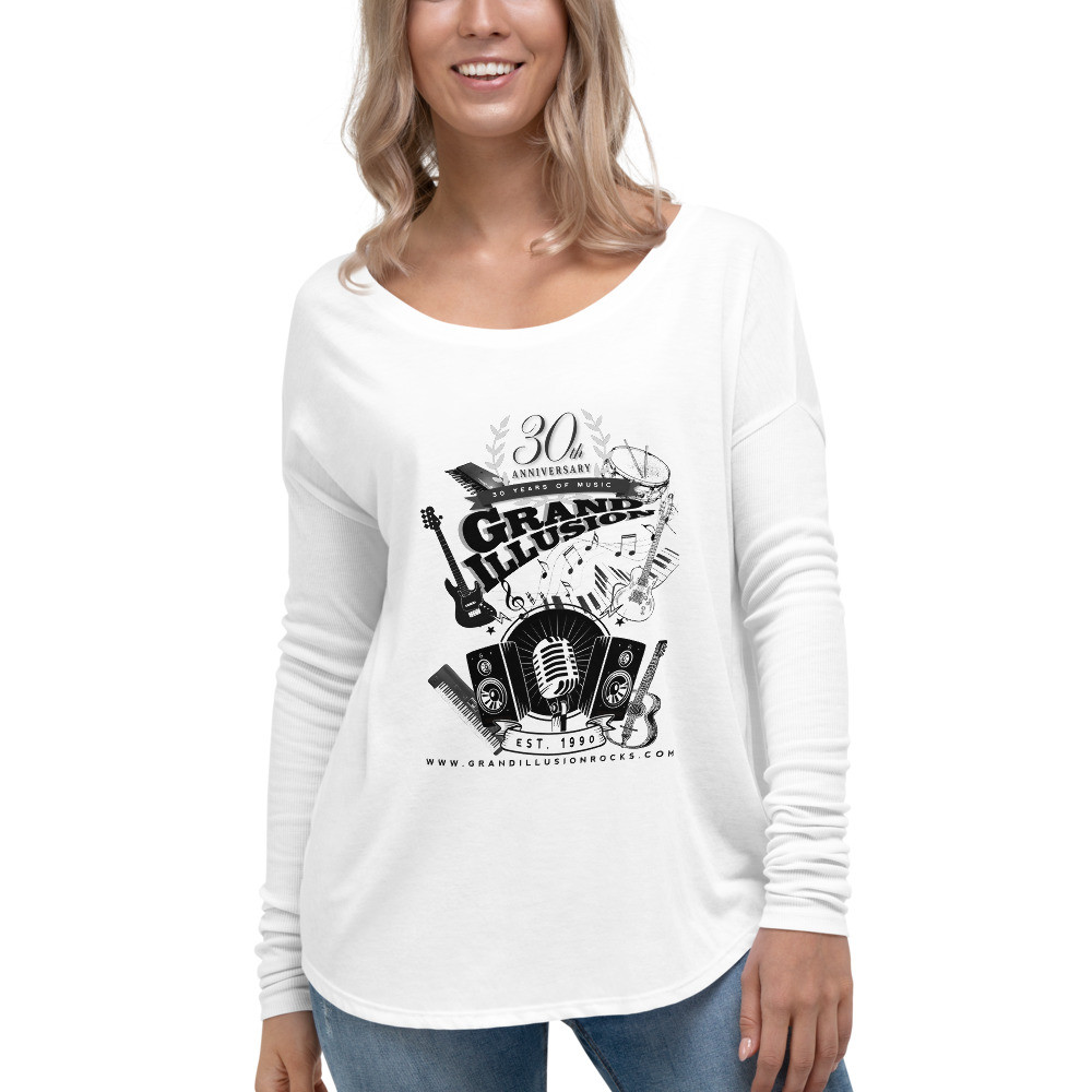 30th Anniversary GRAND ILLUSION Ladies' Long Sleeve Tee