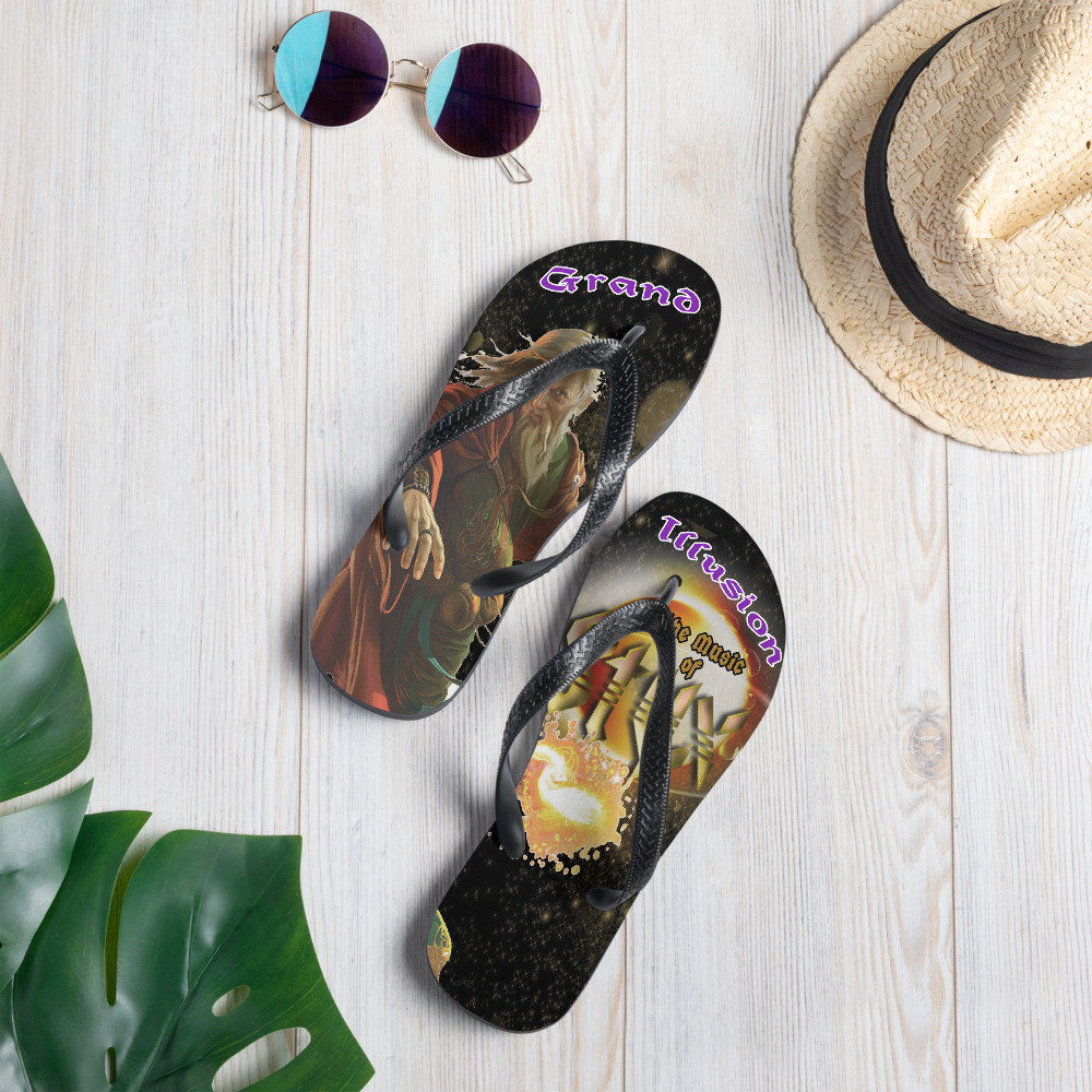 GRAND ILLUSION Wizard Flip-Flops