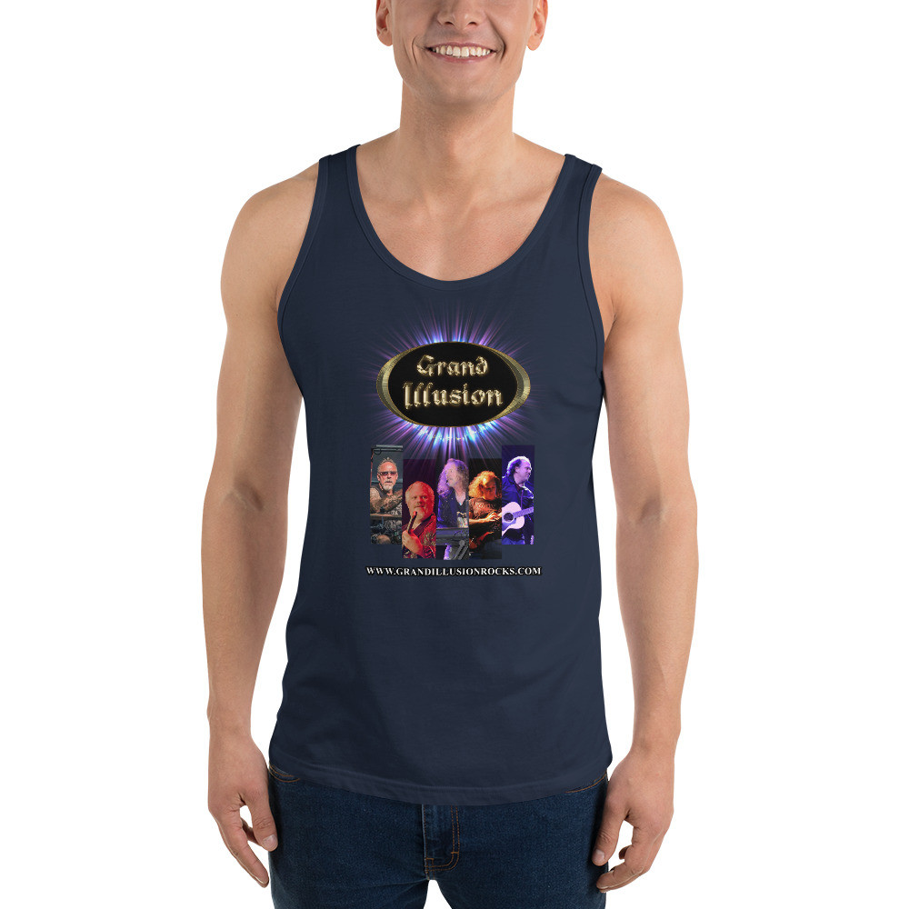 GRAND ILLUSION Band Pics Unisex Tank Top