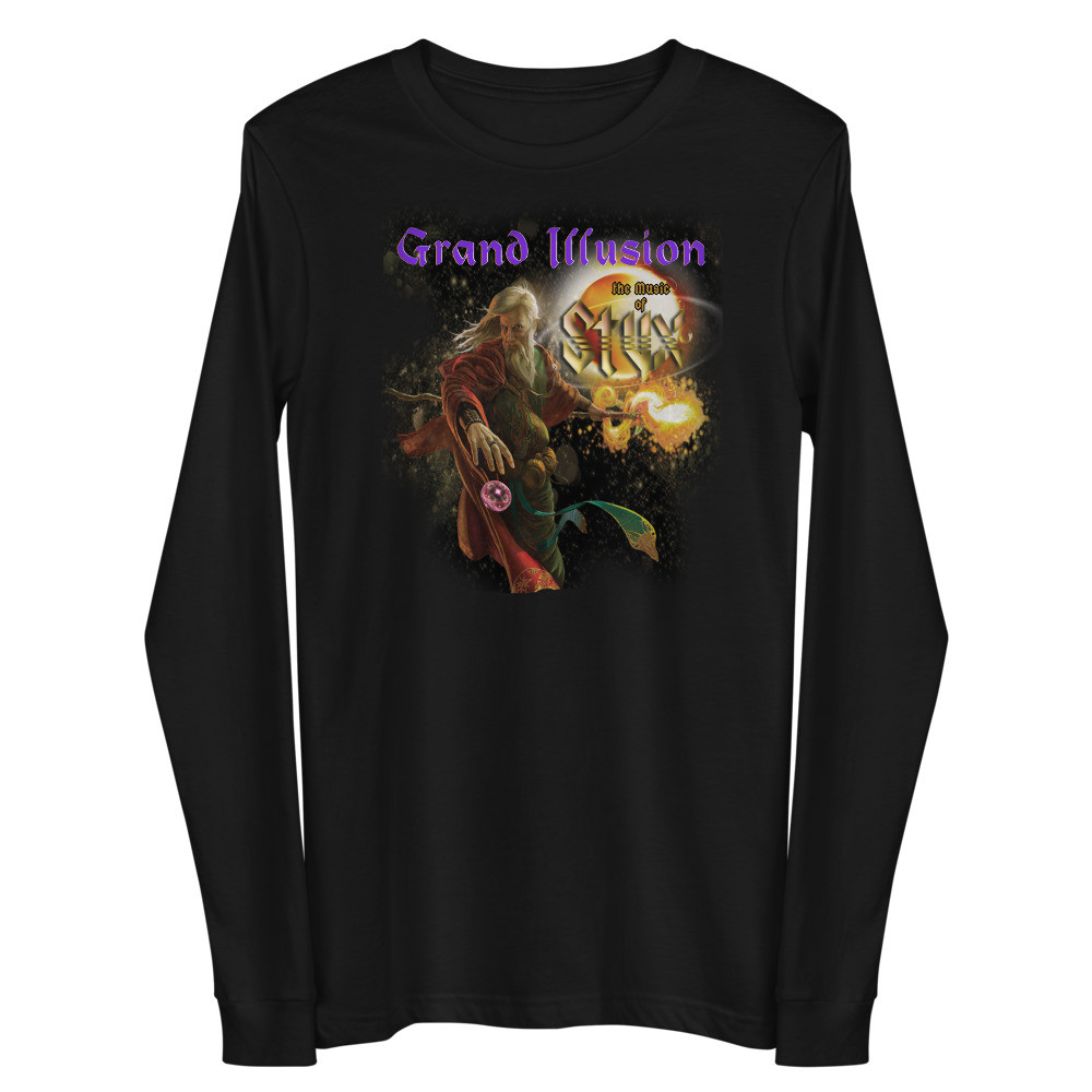 GRAND ILLUSION Wizard Unisex Long Sleeve Tee