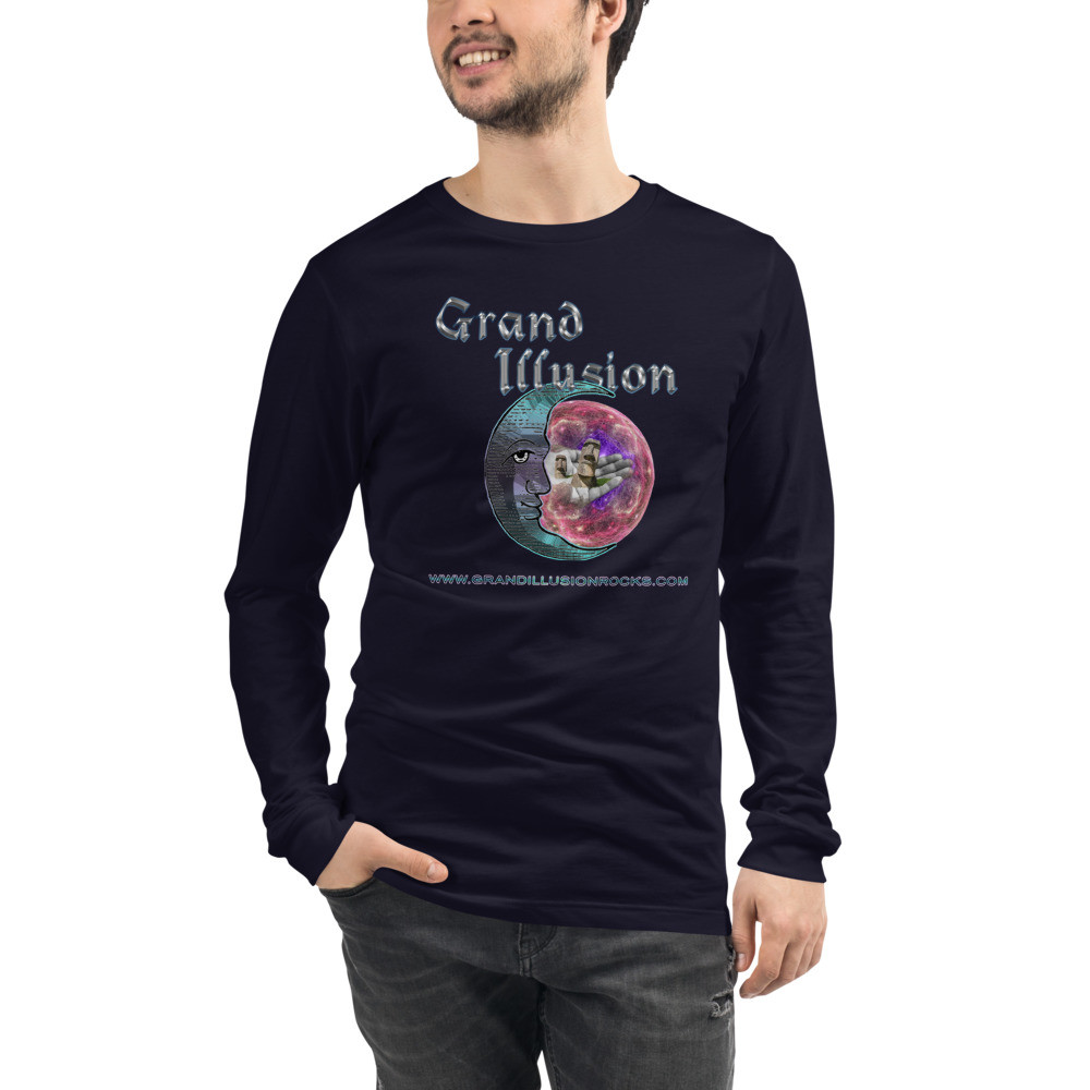 GRAND ILLUSION Easter Crystal Unisex Long Sleeve Tee