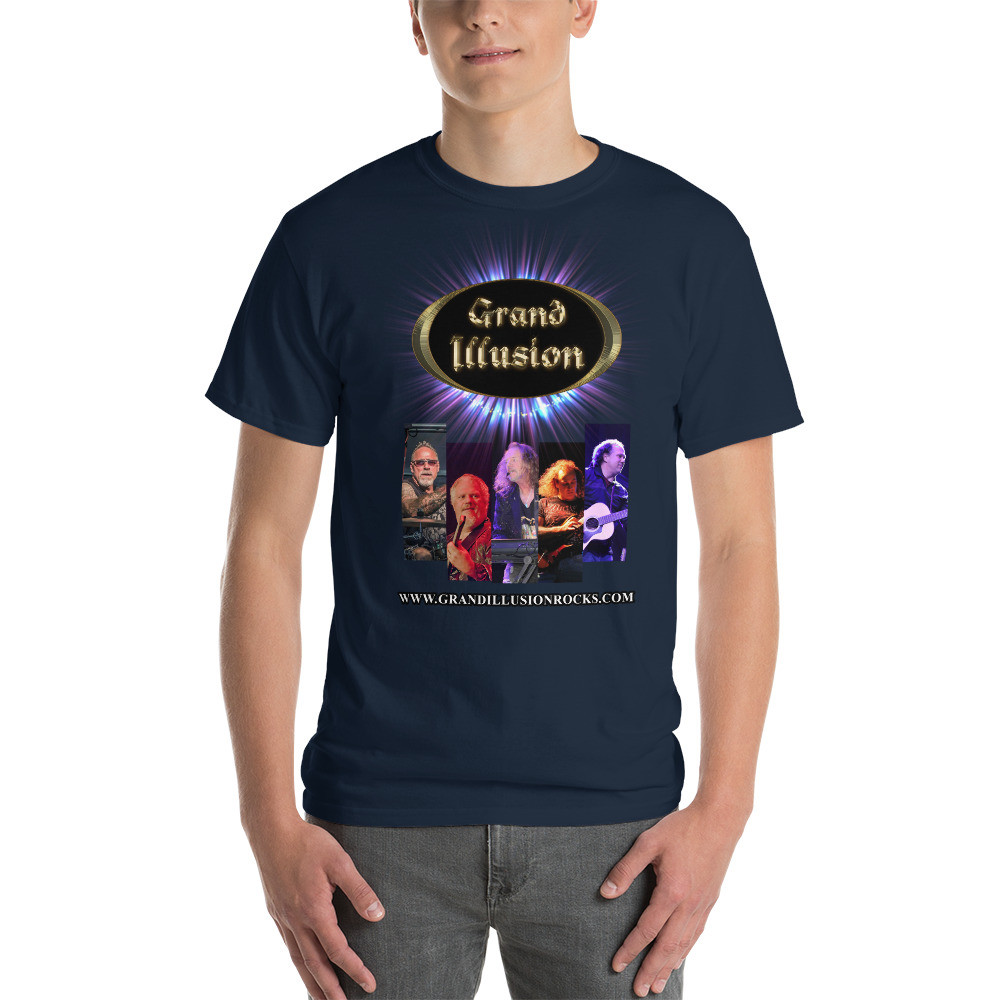GRAND ILLUSION Band Pics Short Sleeve T-Shirt