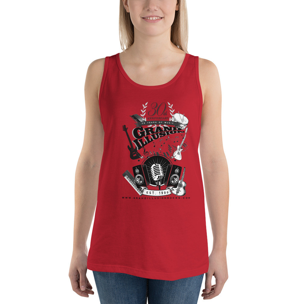 30th Anniversary GRAND ILLUSION Unisex Tank Top