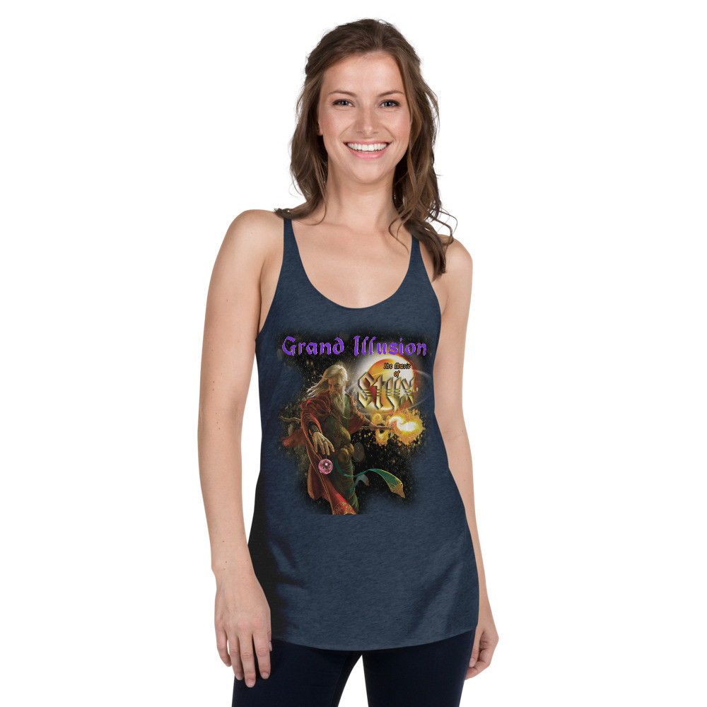 GRAND ILLUSION Wizard Women's Racerback Tank
