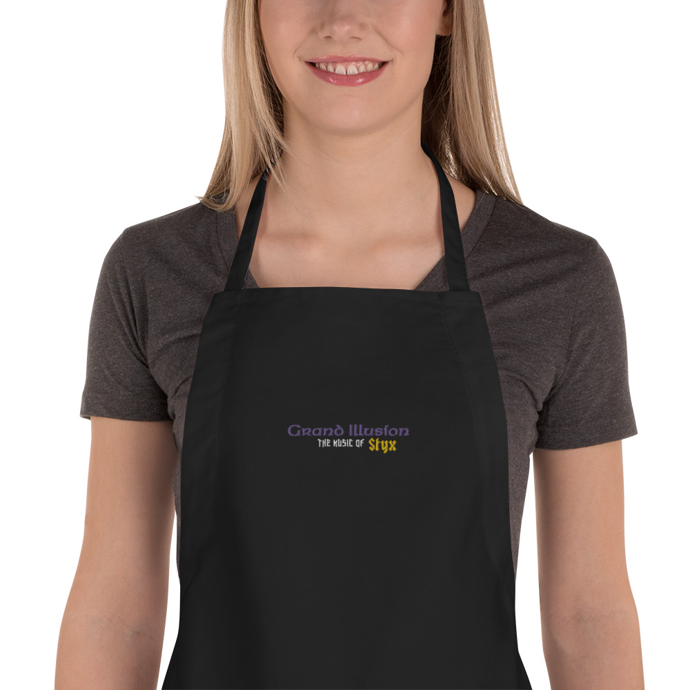 Embroidered GRAND ILLUSION Logo Apron