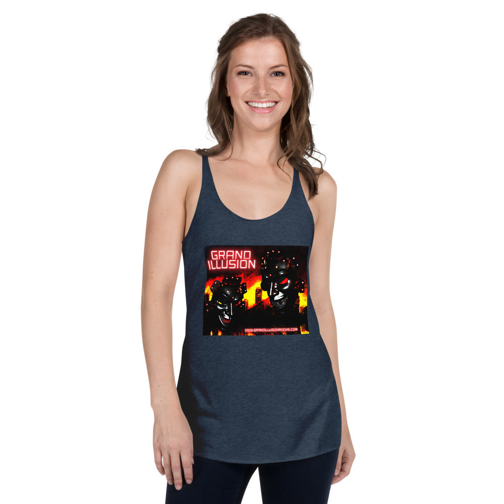 GRAND ILLUSION Roboto Women's Racerback Tank