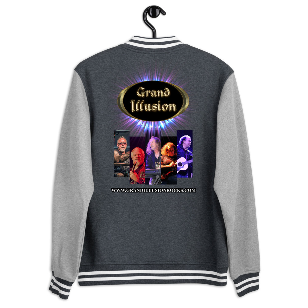 GRAND ILLUSION Band Pics Women's Letterman Jacket