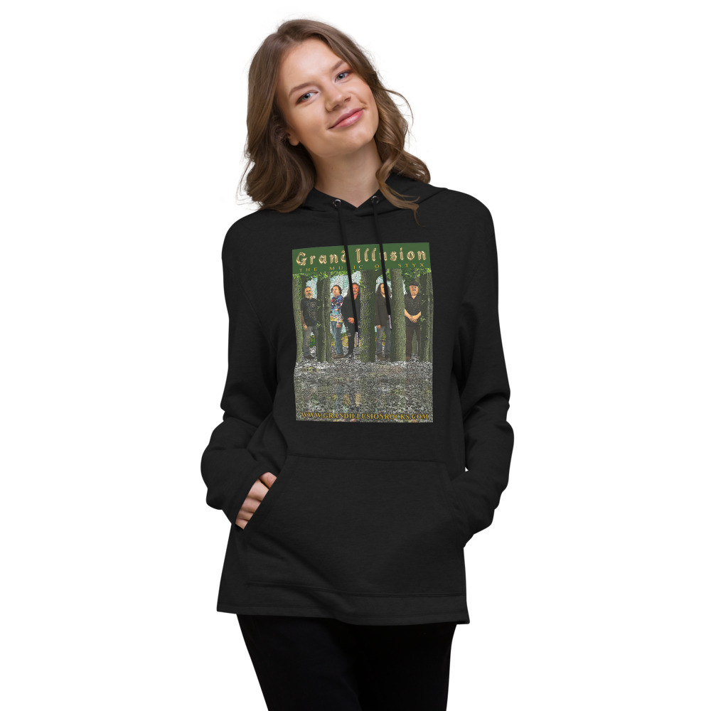 GRAND ILLUSION Men In The Wilderness - Women's Lightweight Hoodie
