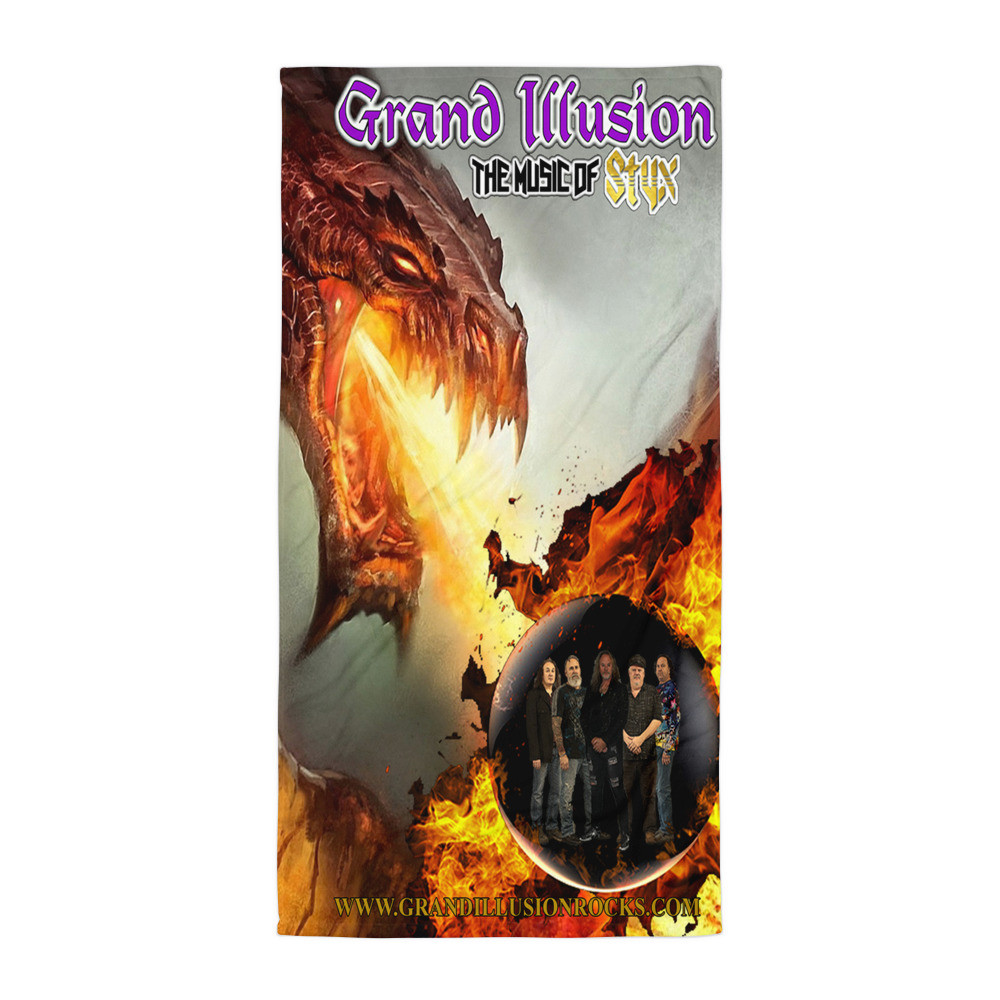 GRAND ILLUSION Fireball Crystal - Towel