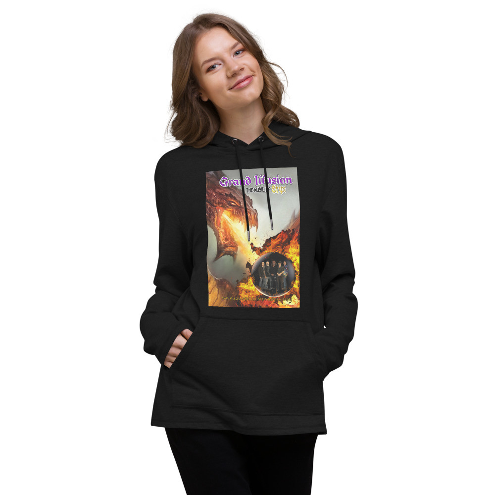 GRAND ILLUSION Fireball Crystal - Women's Lightweight Hoodie