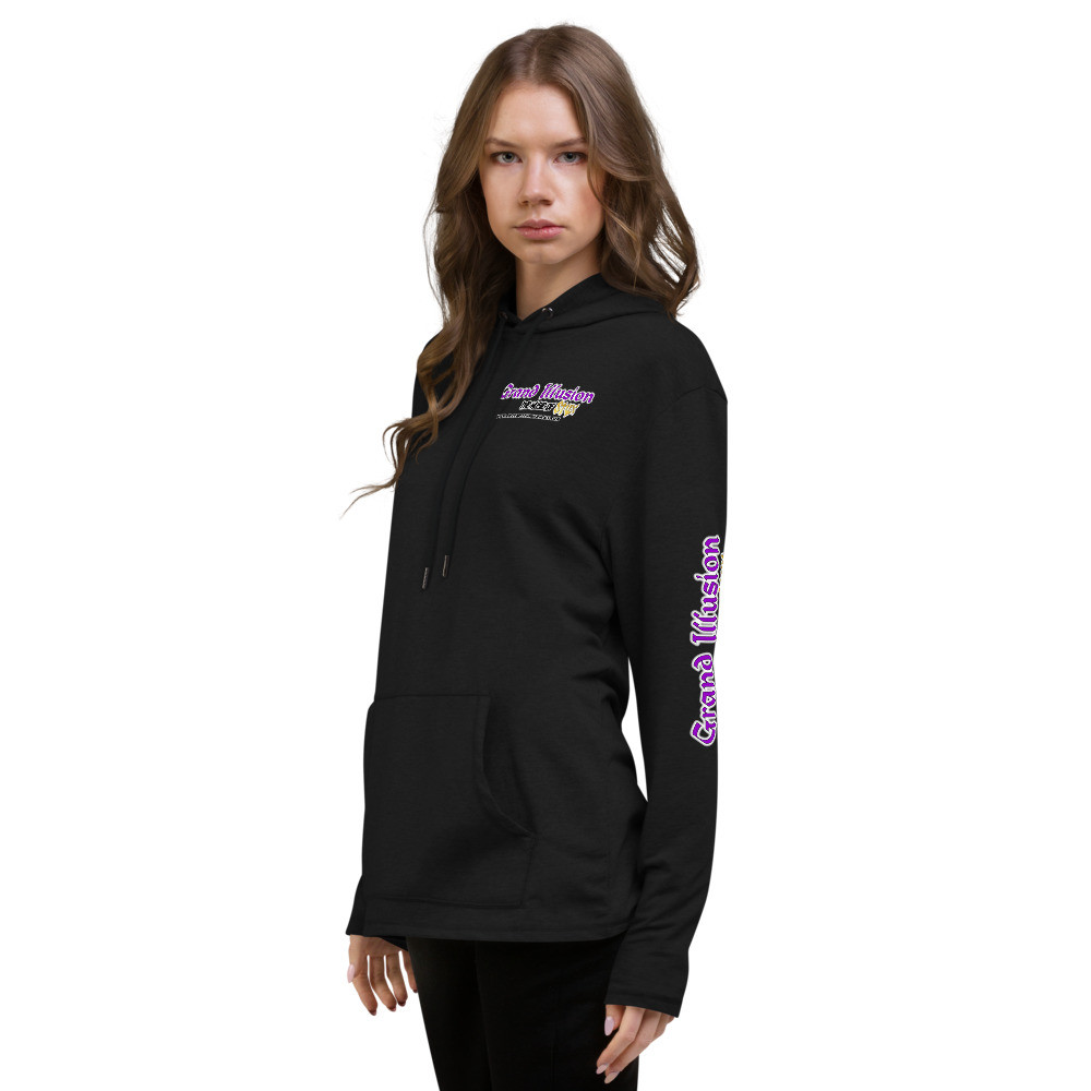 GRAND ILLUSION Logo- Women's Lightweight Hoodie