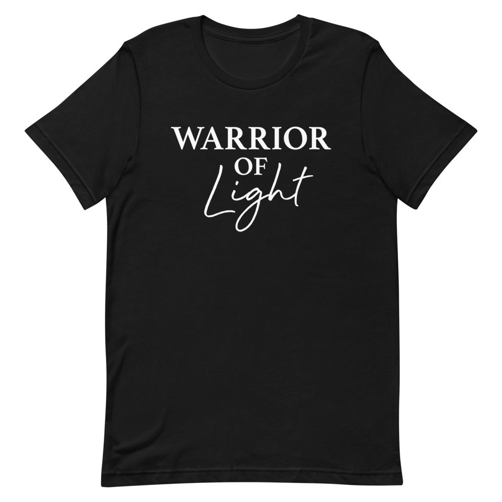 Warrior of Light Unisex T-Shirt | Spiritual Shirts | Activist Shirts | Indigos | Starseeds | Lightworkers | Spirituality Gift Ideas | LOA | Unisex