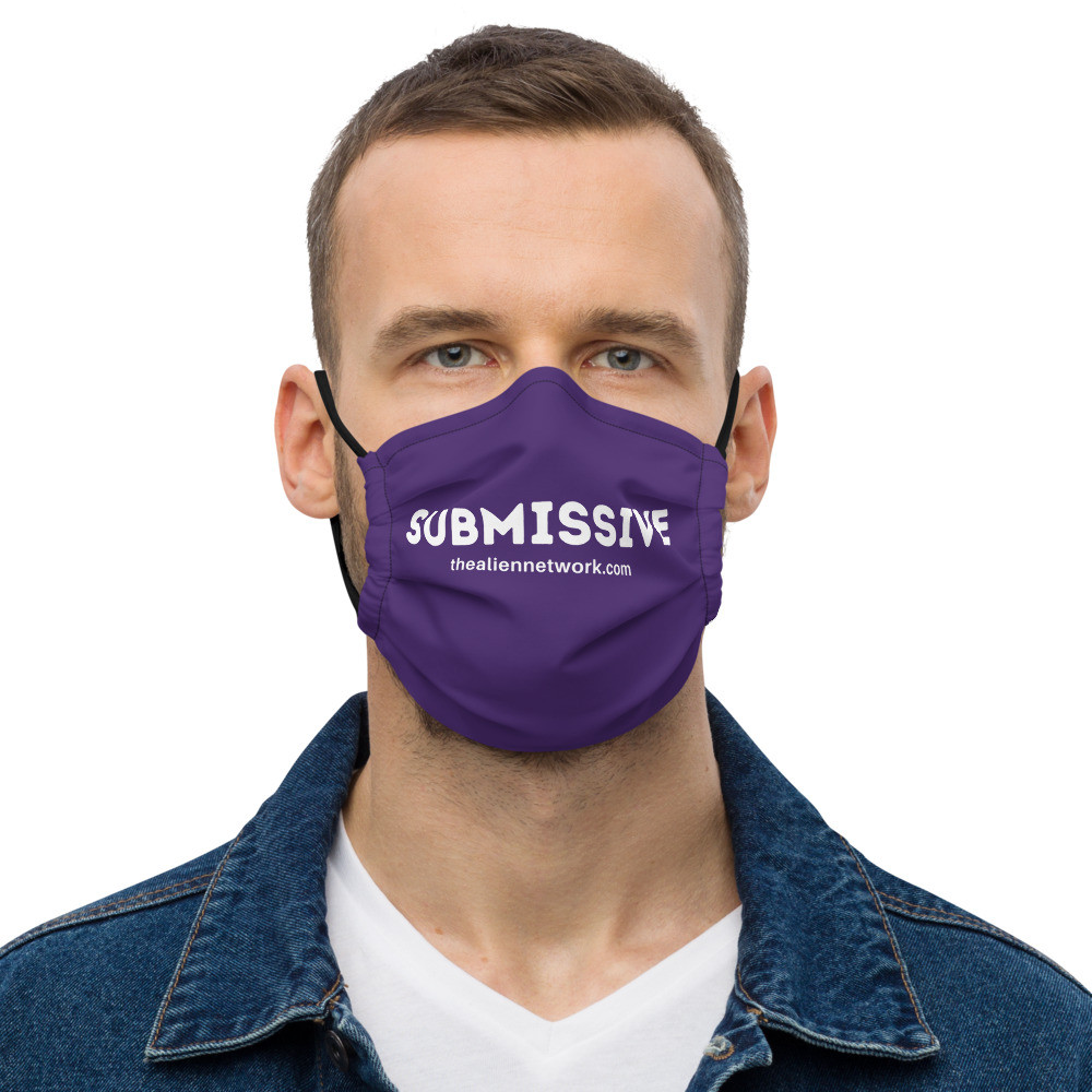 Submissive Covid Mask Premium Unisex | Covid Slave Mask | Covid Gag Gifts