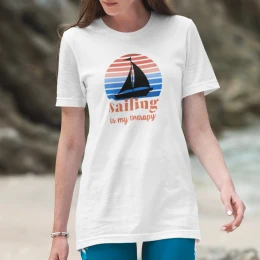 Sailing is my therapy T-Shirt