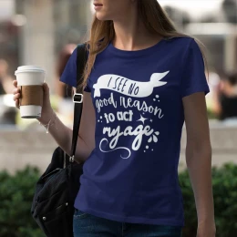 I See No Good Reason To Act My Age T-Shirt