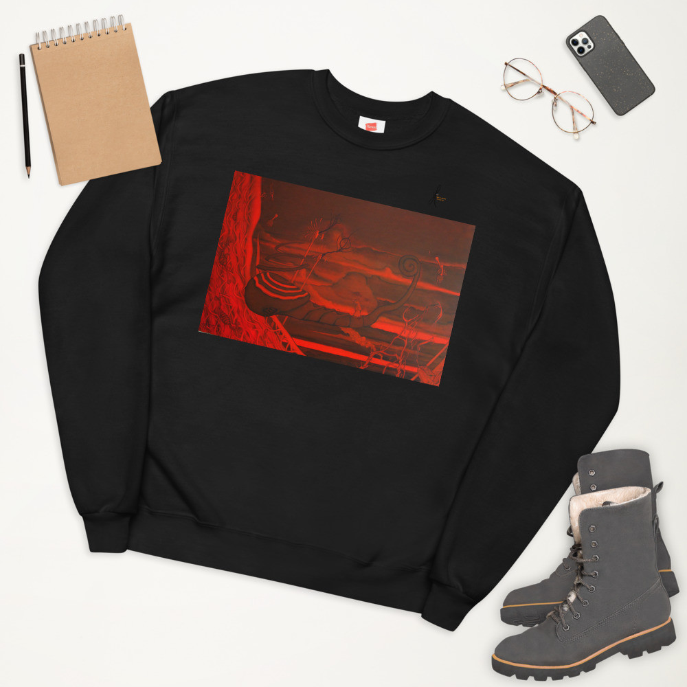Unisex fleece sweatshirt