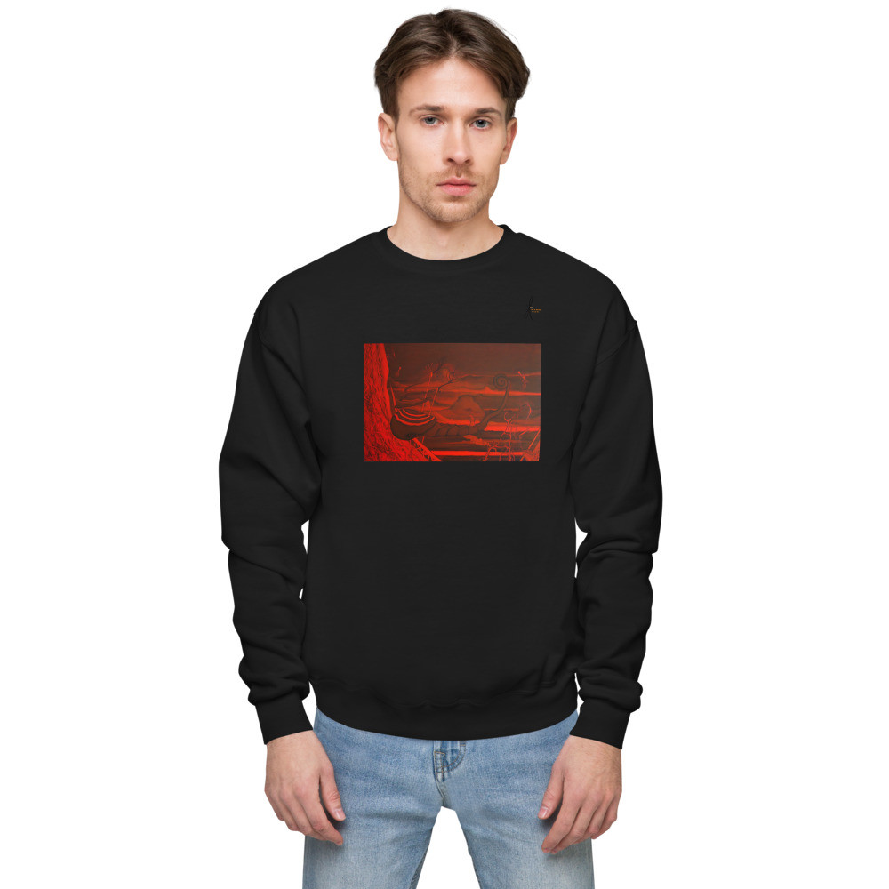 Unisex fleece sweatshirt