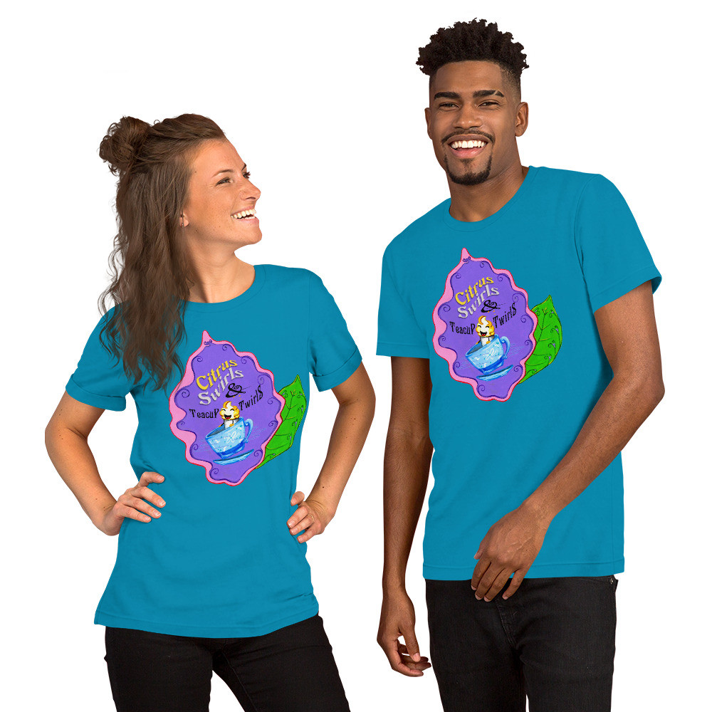 Teacup Twirls Short-Sleeve Unisex T-Shirt