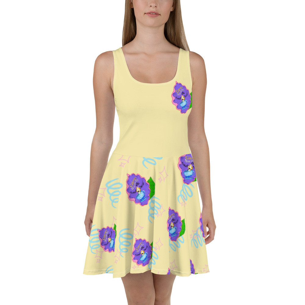 Teacup Twirls Skater Dress