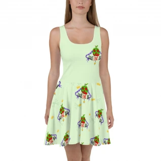 Just One Bite Skater Dress