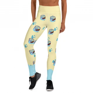 Log Ride Trips Yoga Leggings