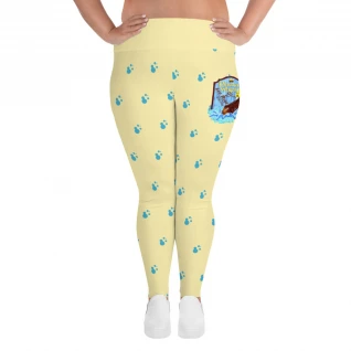 Log Ride Trip simple Plus Size Leggings