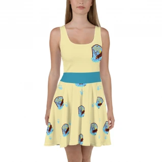 Log Ride Trips Skater Dress