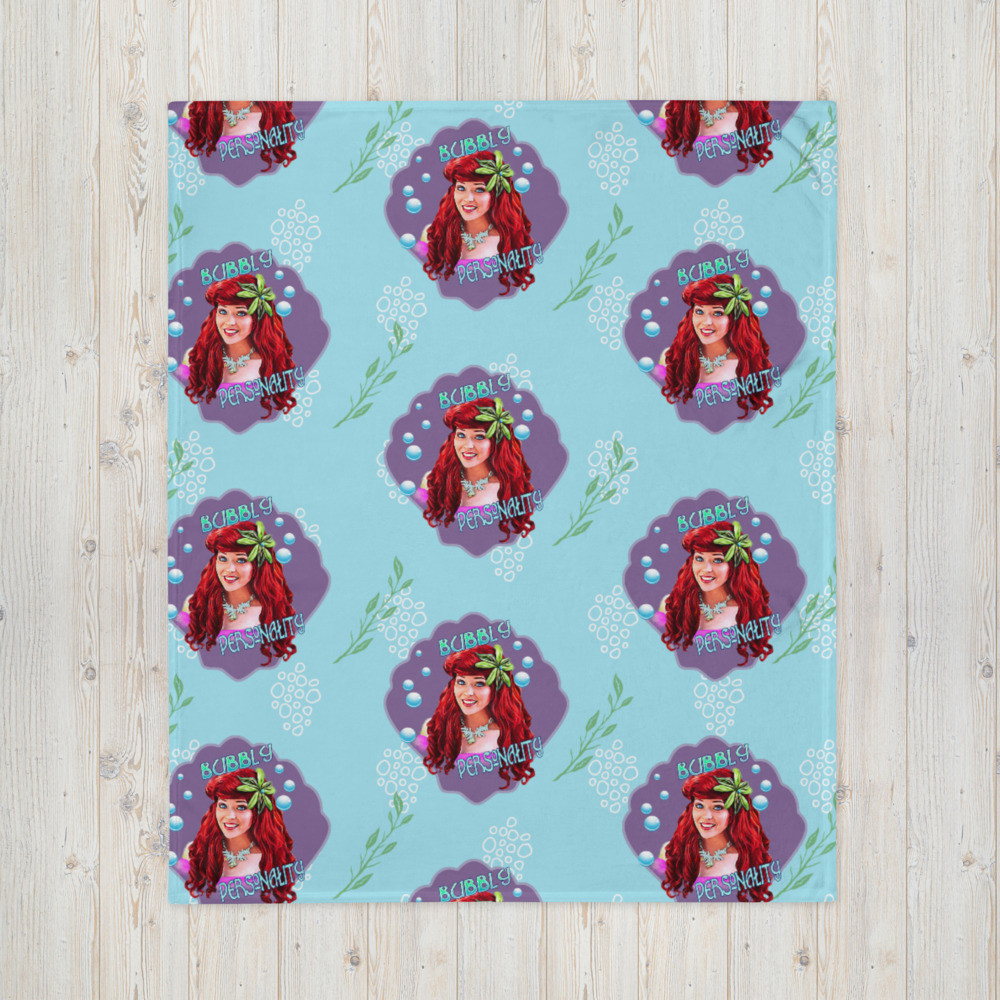 Bubbly Personality Throw Blanket