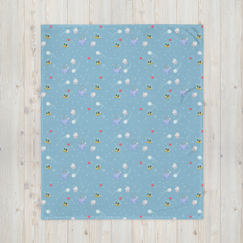 Snow Day Throw Blanket
