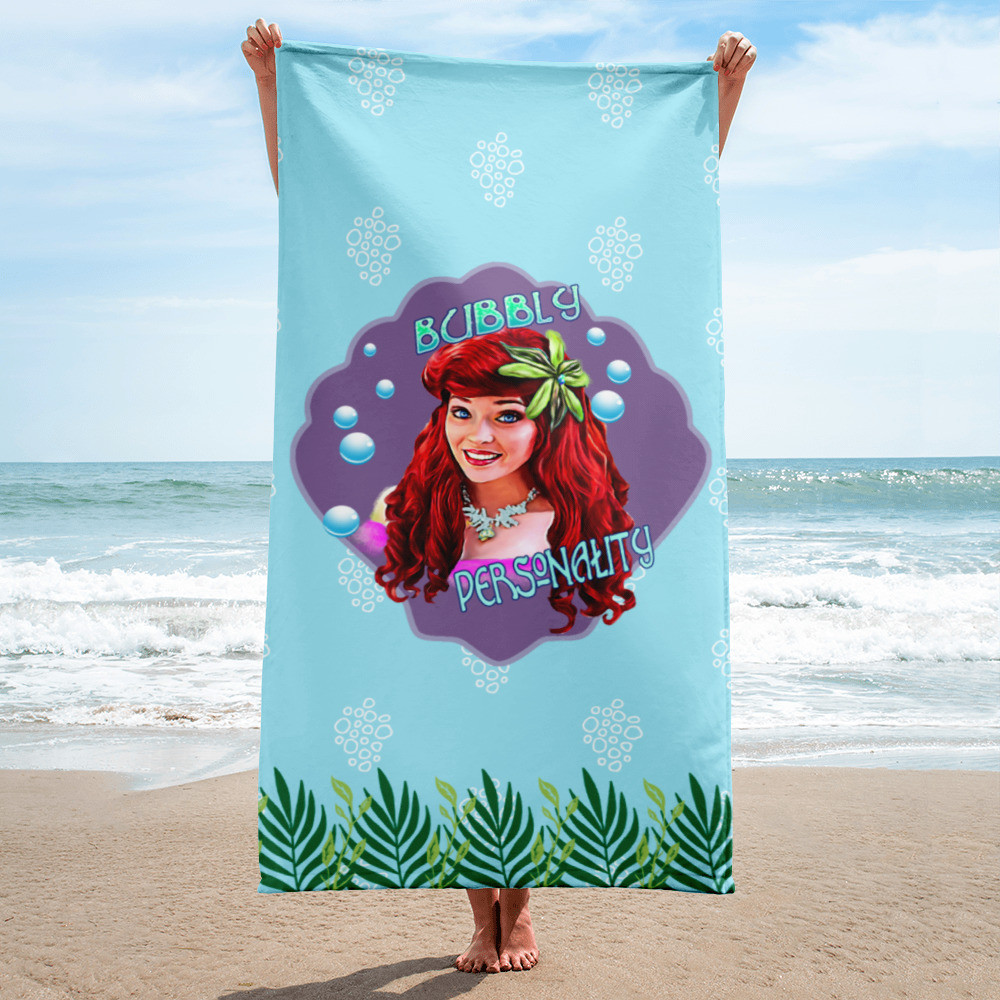 Bubbly Personality Towel