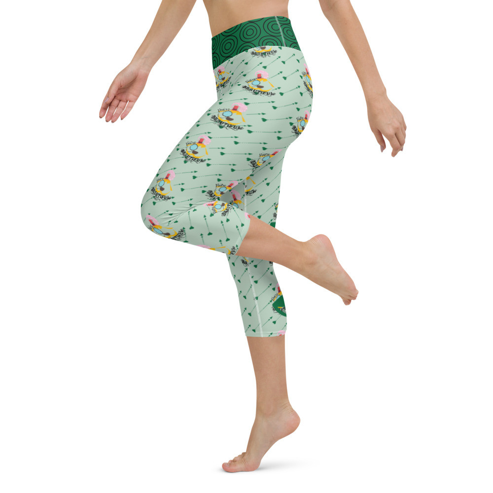 You're Beautiful Yoga Capri Leggings