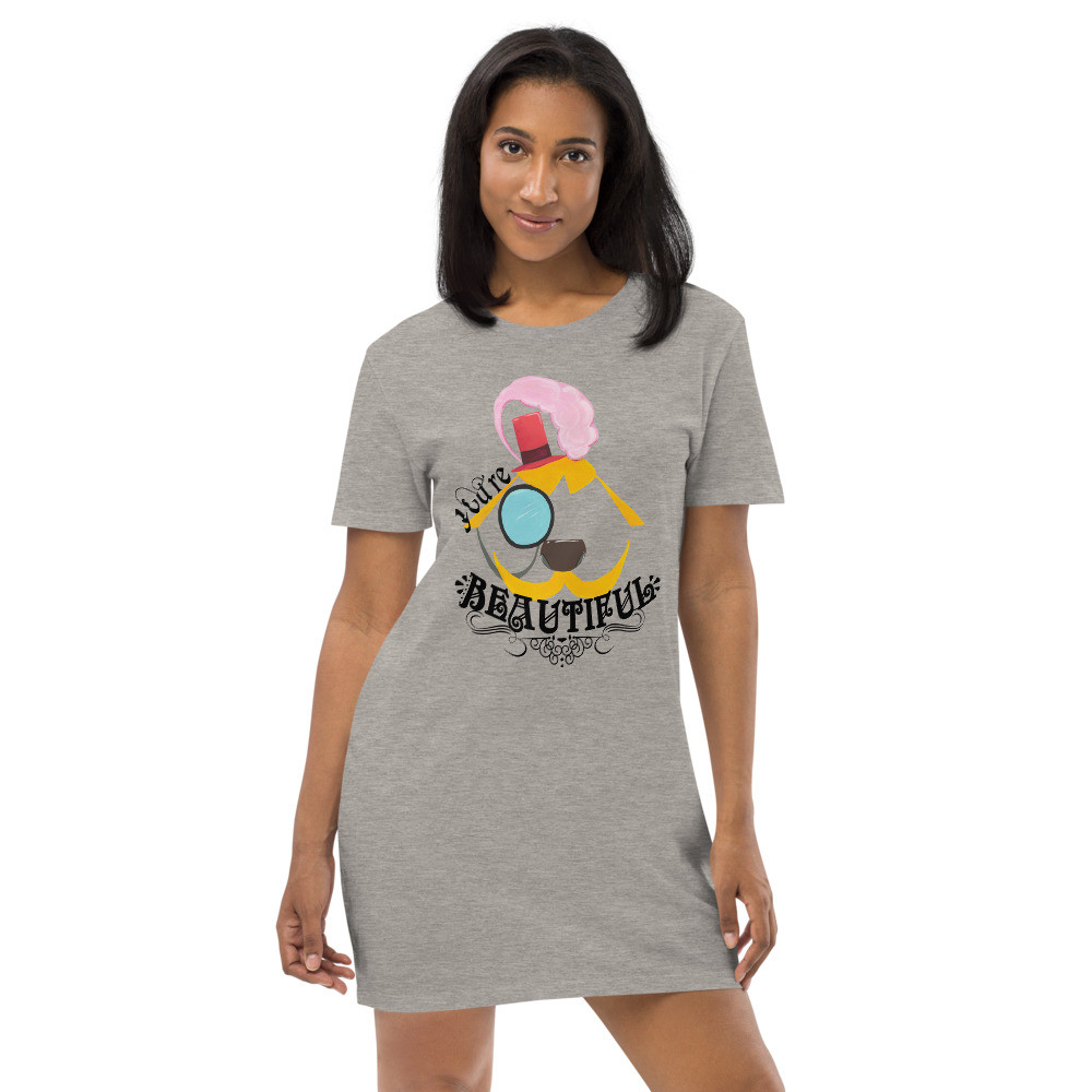 You're Beautiful Organic cotton t-shirt dress/night shirt